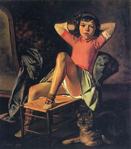 The mystery desires in the art of Balthus Article on ArtWizard